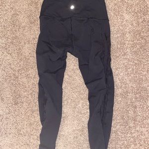 lululemon leggings with mesh detailing